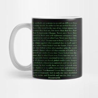 Doom (Doomworld speech on the back) Mug